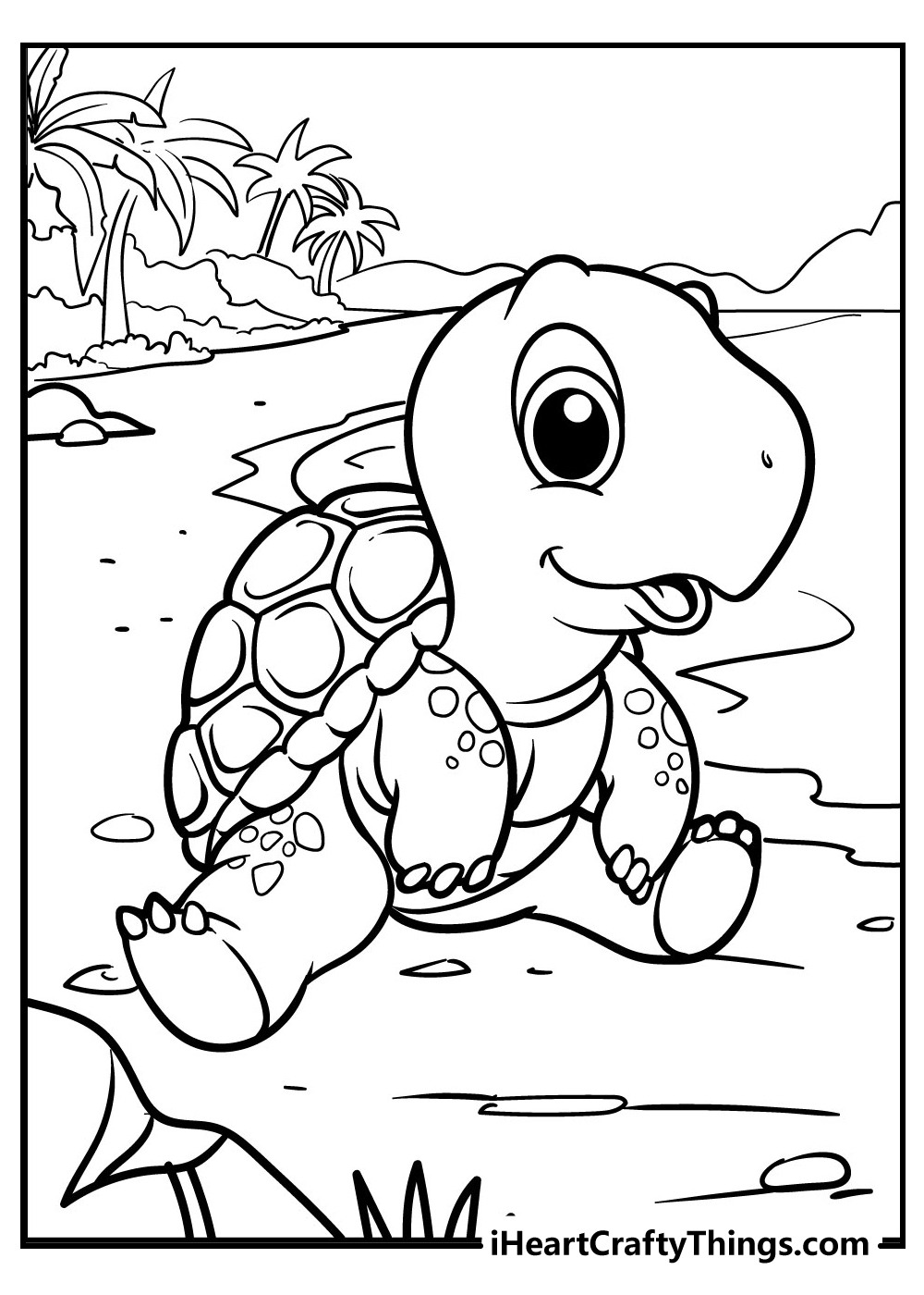 55 Free Printable Coloring Pages Of Turtles 1