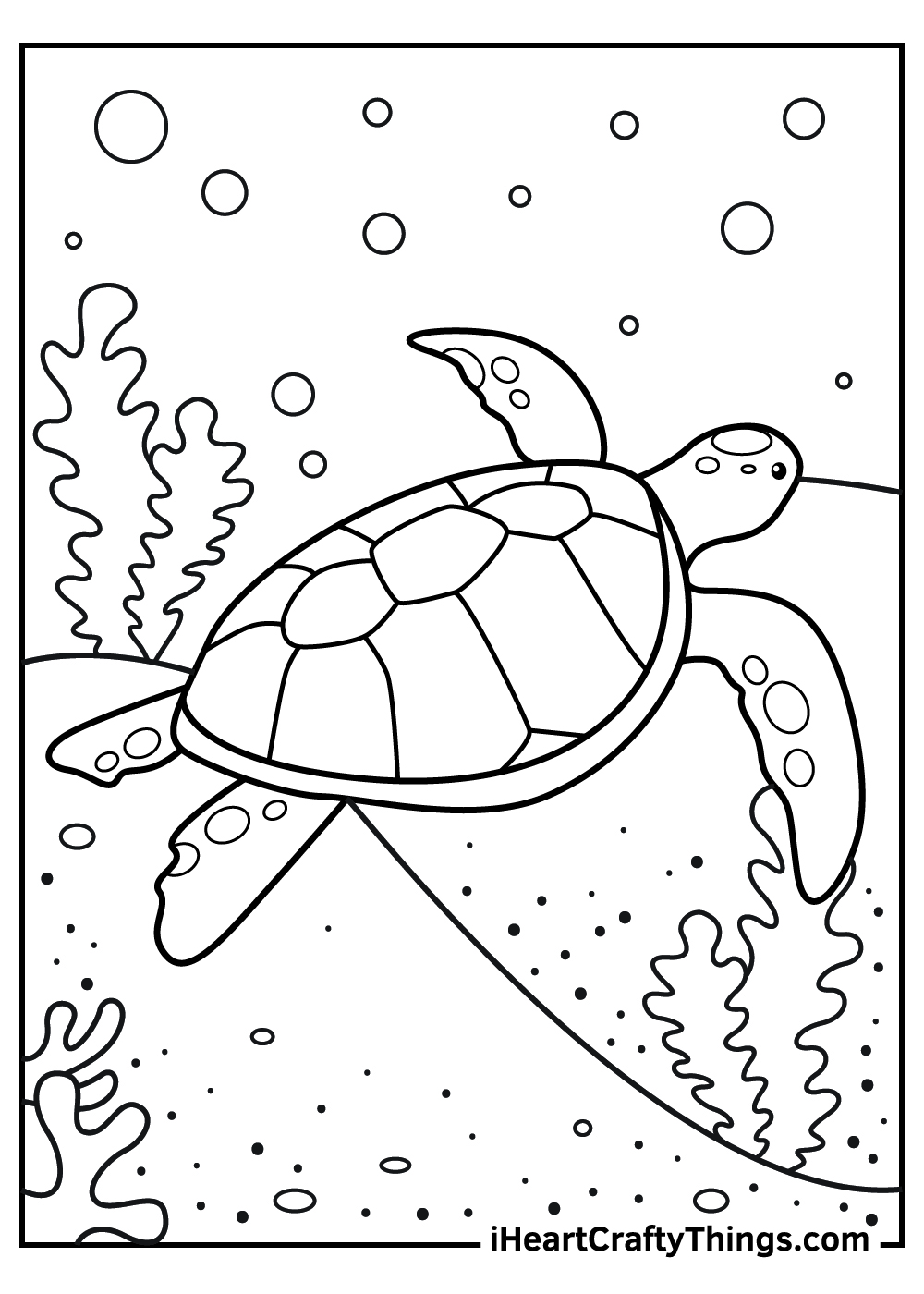 55 Free Printable Coloring Pages Of Turtles 15