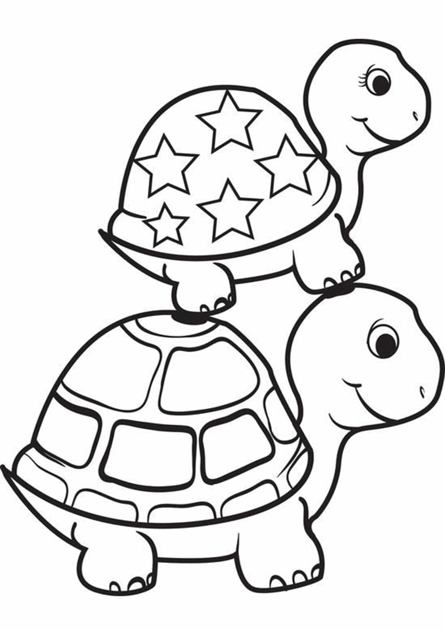 55 Free Printable Coloring Pages Of Turtles 34