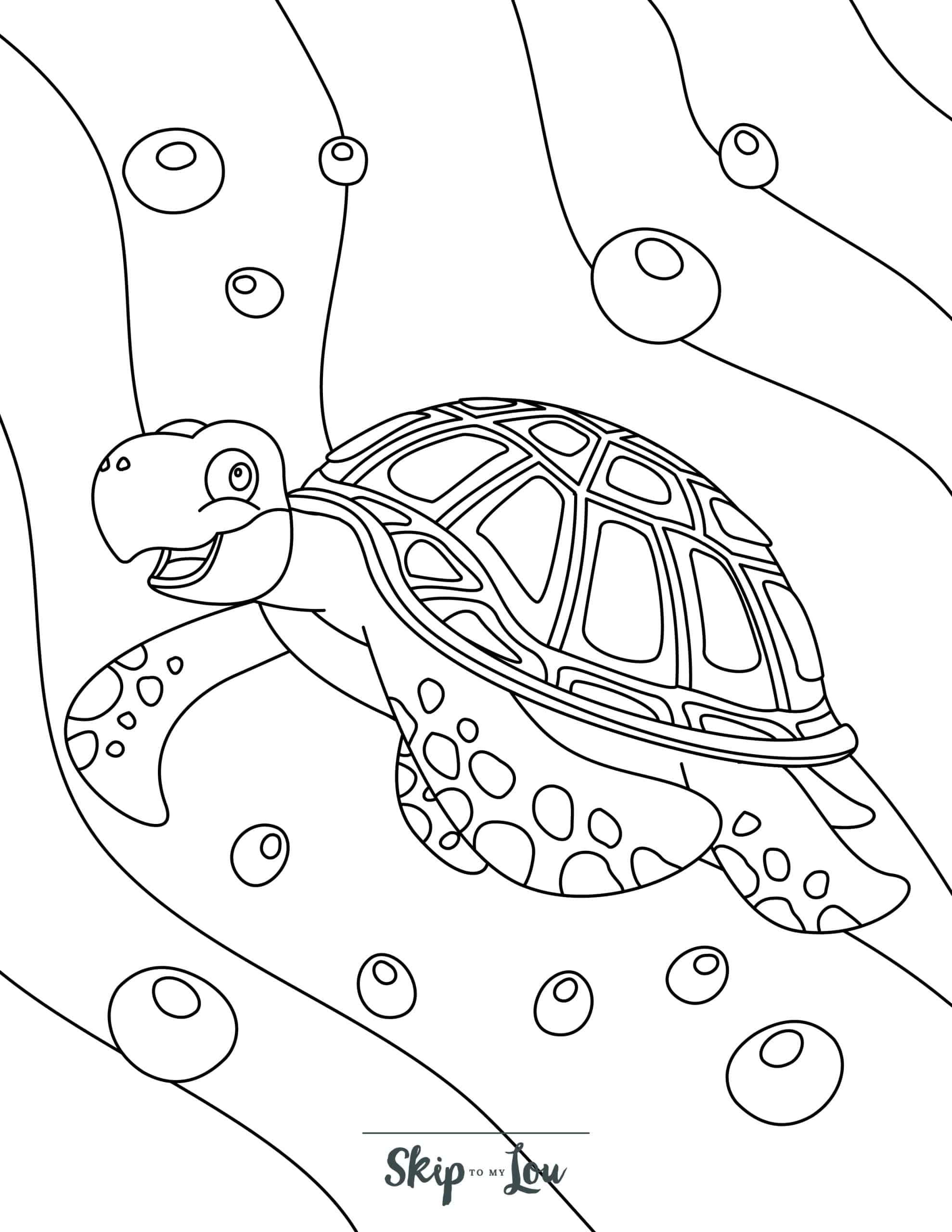 55 Free Printable Coloring Pages Of Turtles 38