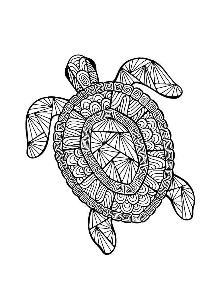 55 Free Printable Coloring Pages Of Turtles 89