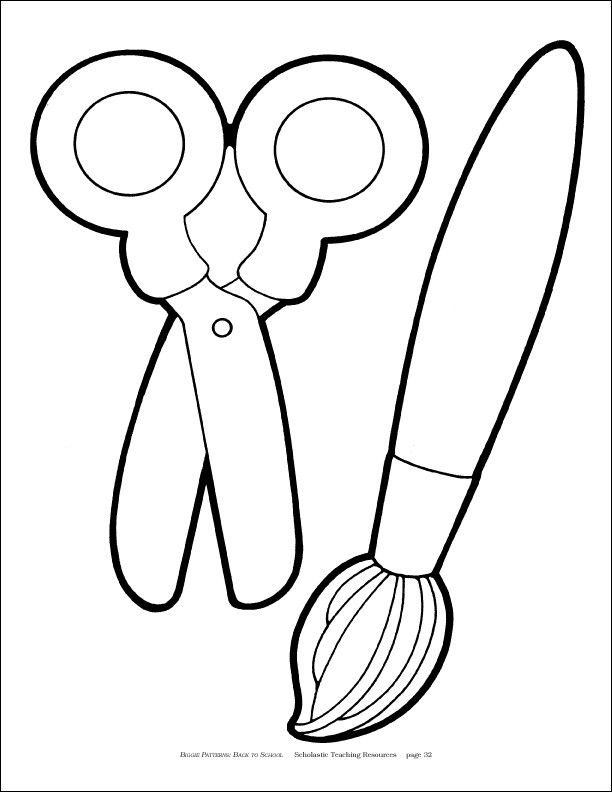 65 Paintbrush Coloring Page 47