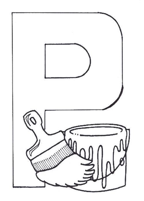 65 Paintbrush Coloring Page 81