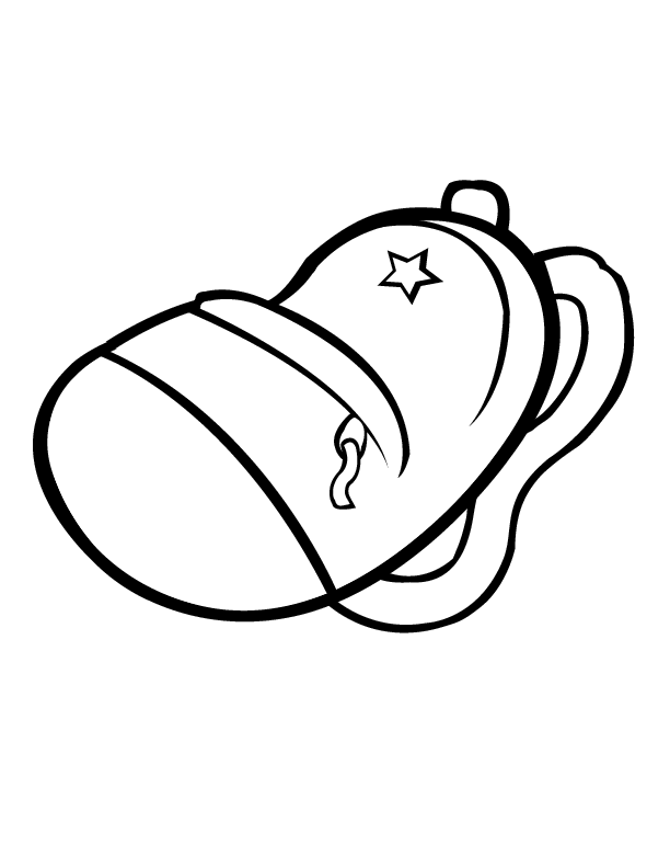 Coloring Page Of A Backpack 10