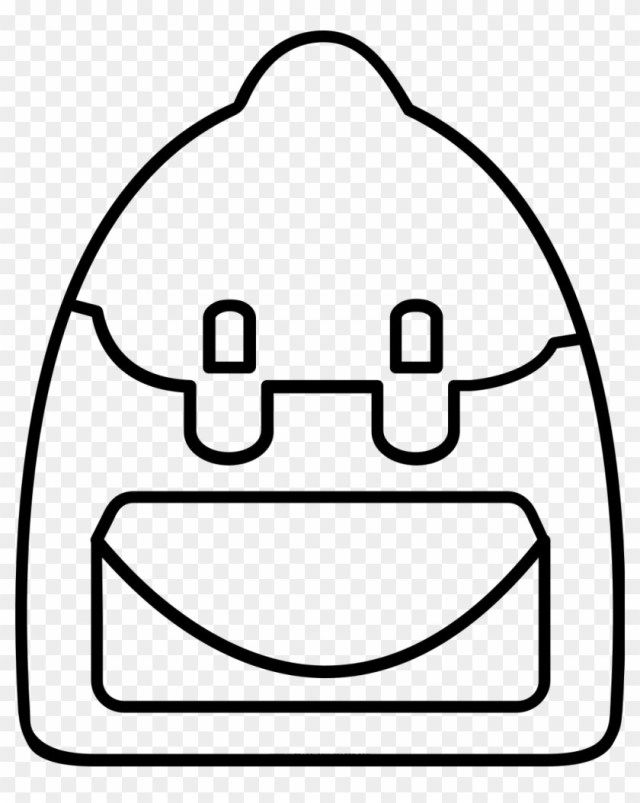 Coloring Page Of A Backpack 50