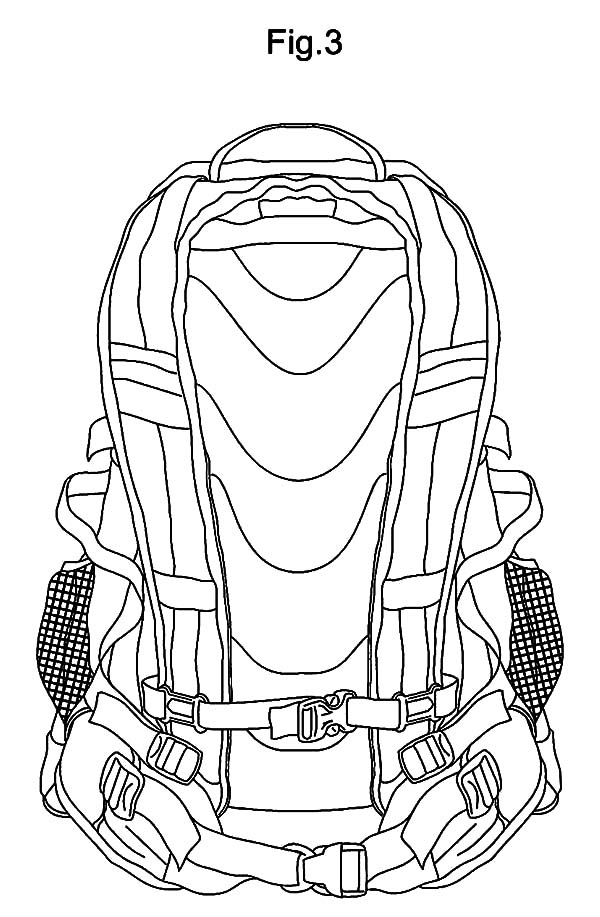 Coloring Page Of A Backpack 63