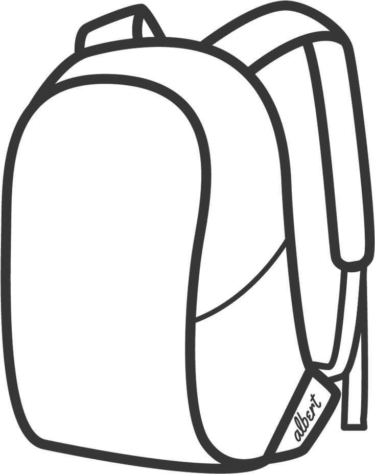 Coloring Page Of A Backpack 65