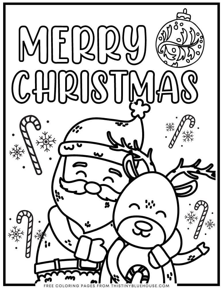 Coloring Pages Cristmas 21