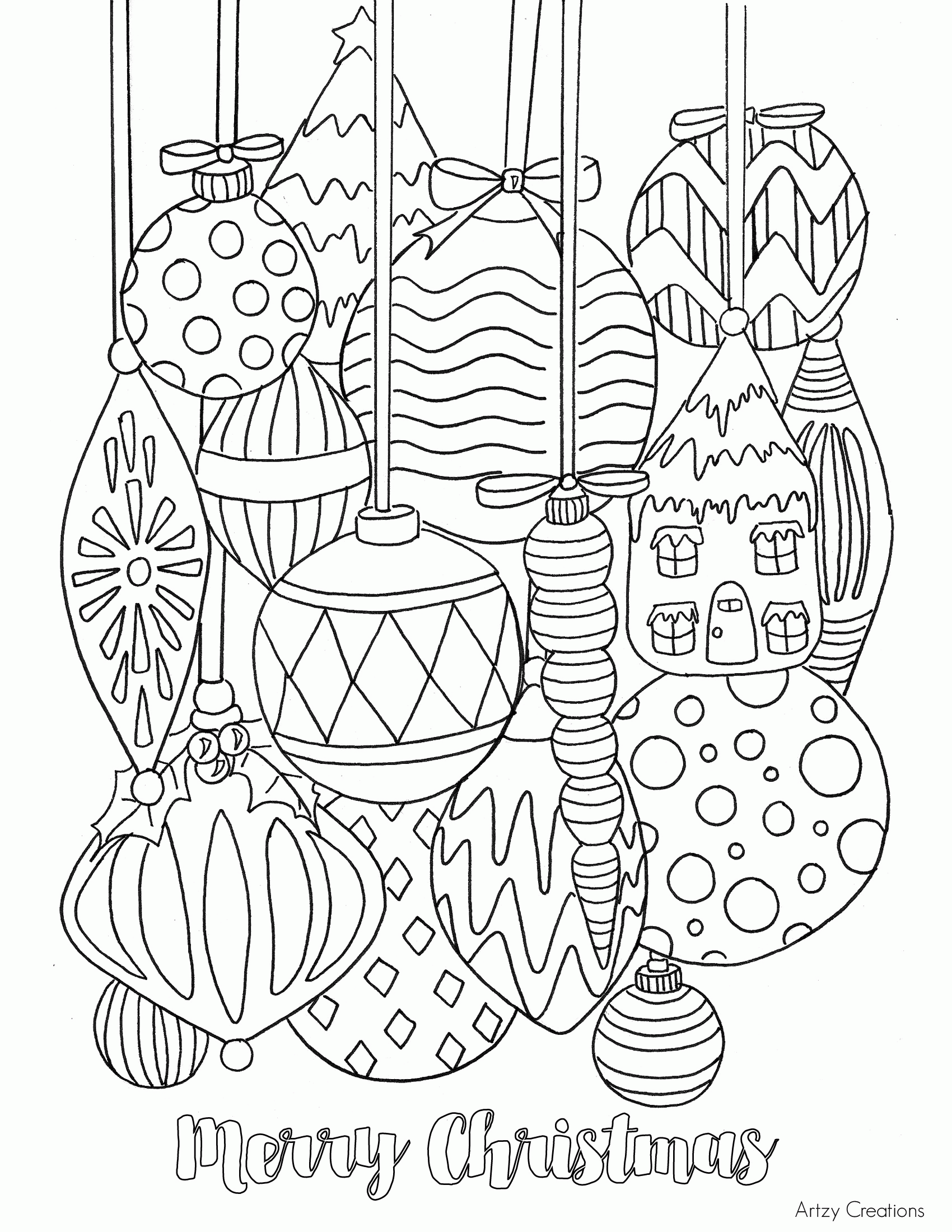 Coloring Pages Cristmas 61