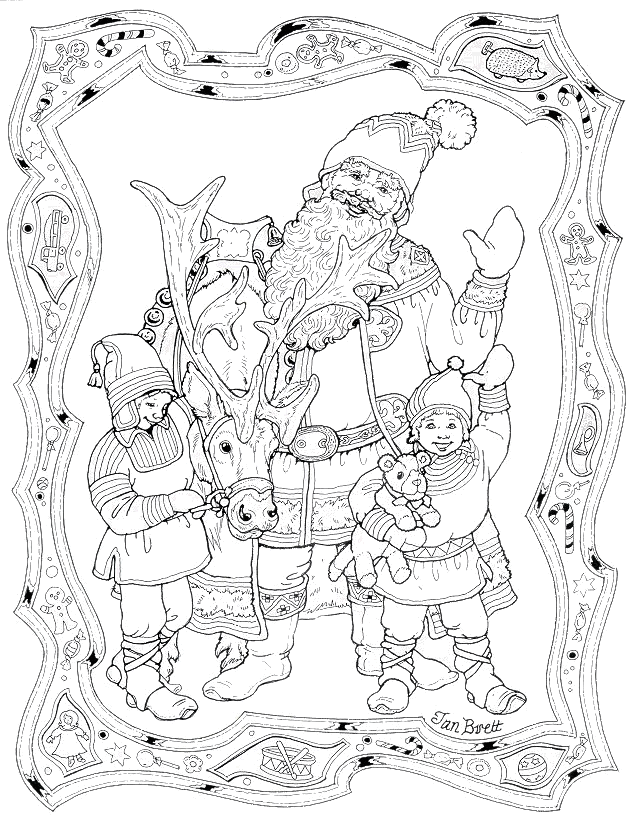 Interactive Coloring Pages 9