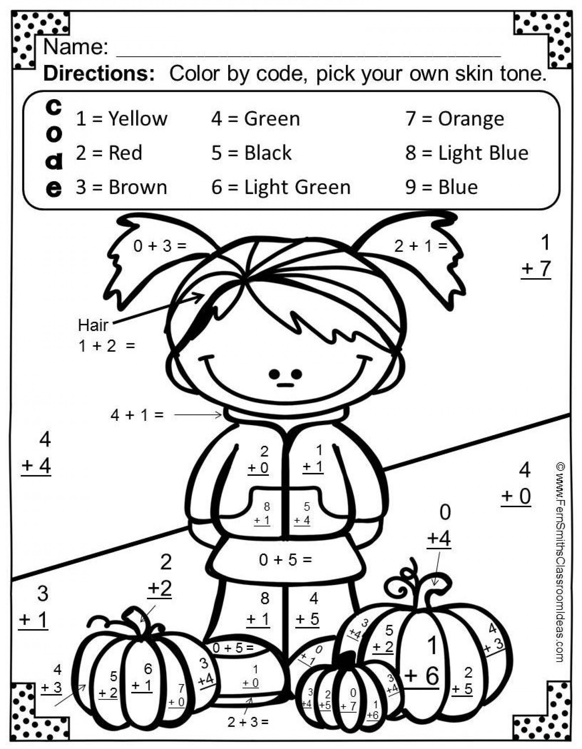 Math Coloring Pages Printable 19