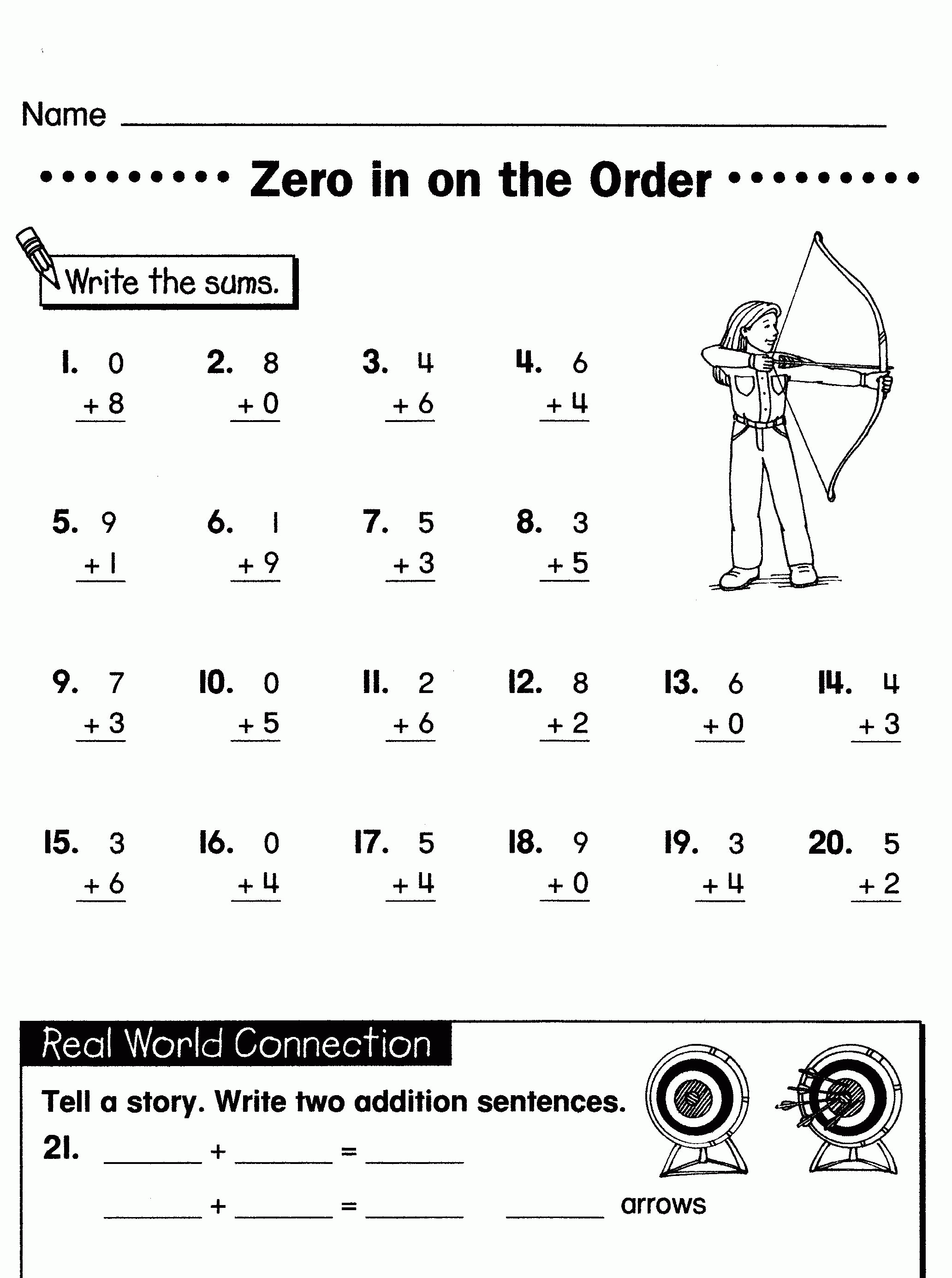 Math Coloring Pages Printable 28