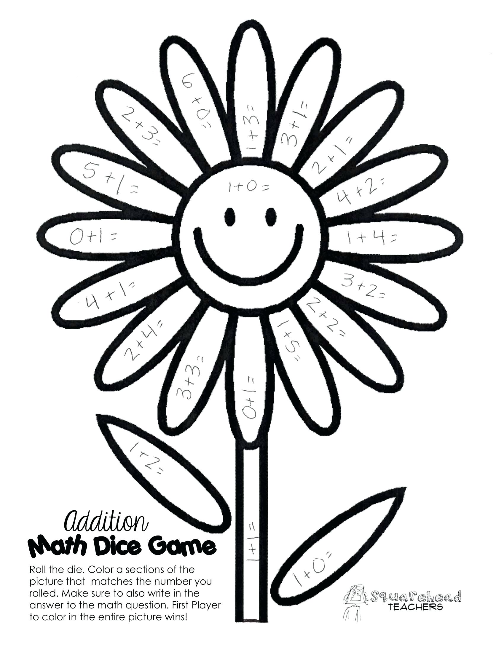 Math Coloring Pages Printable 29