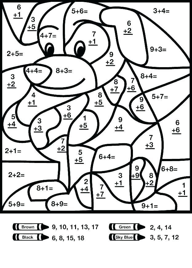 Math Coloring Pages Printable 30