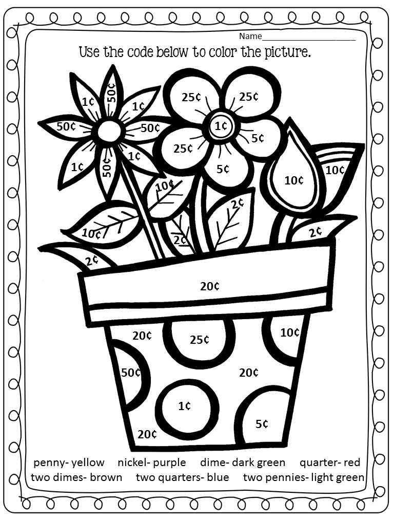 Math Coloring Pages Printable 47