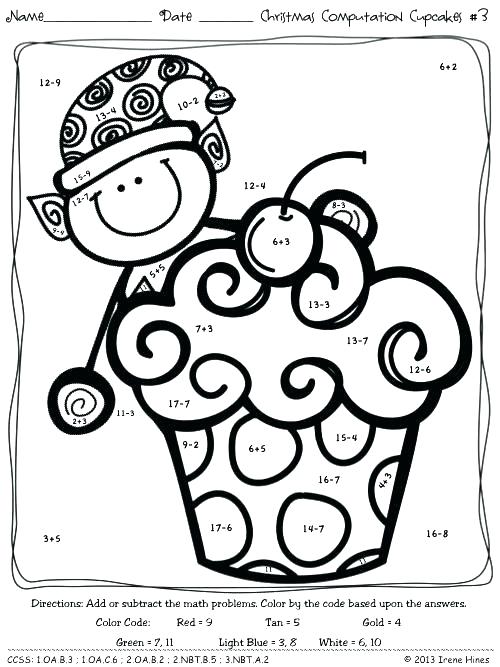 Math Coloring Pages Printable 62