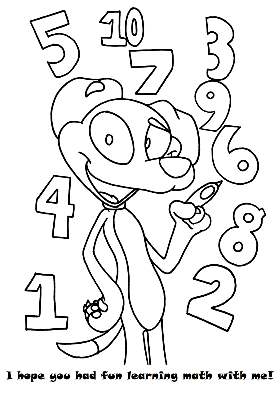 Math Coloring Pages Printable 64