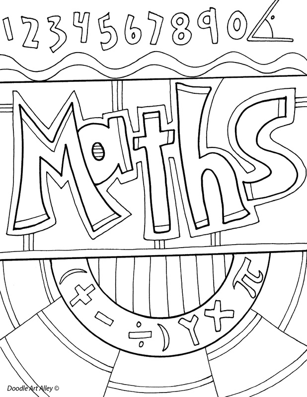 Math Coloring Pages Printable 69