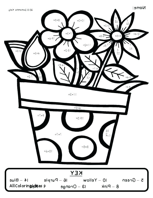 Math Coloring Pages Printable 75