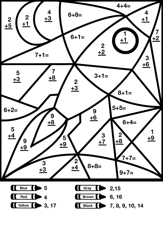 Math Coloring Pages Printable 85