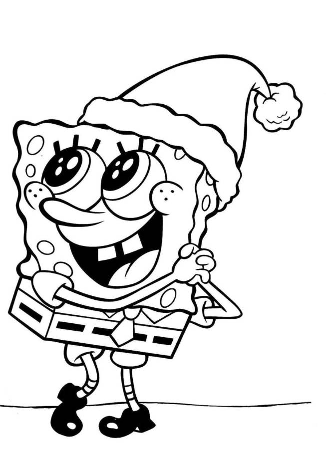 Sponge Bob Coloring Sheet 34