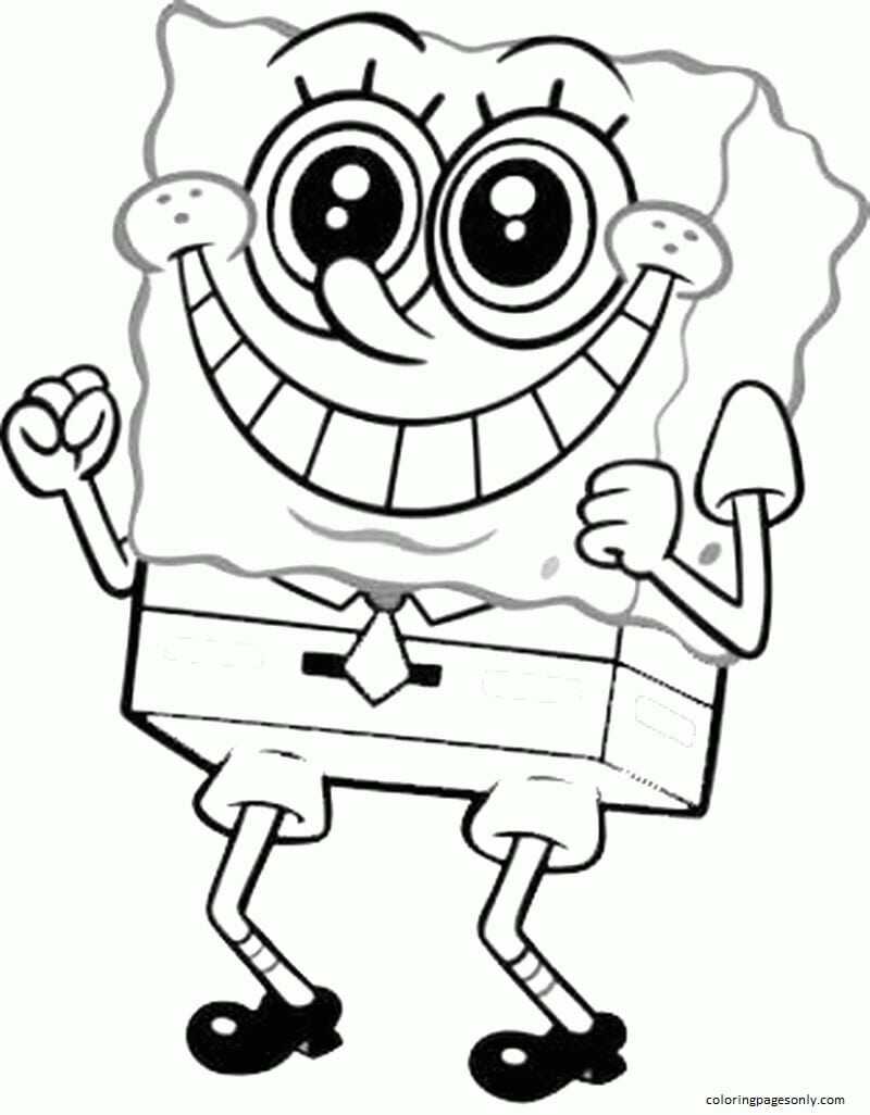 Sponge Bob Coloring Sheet 59