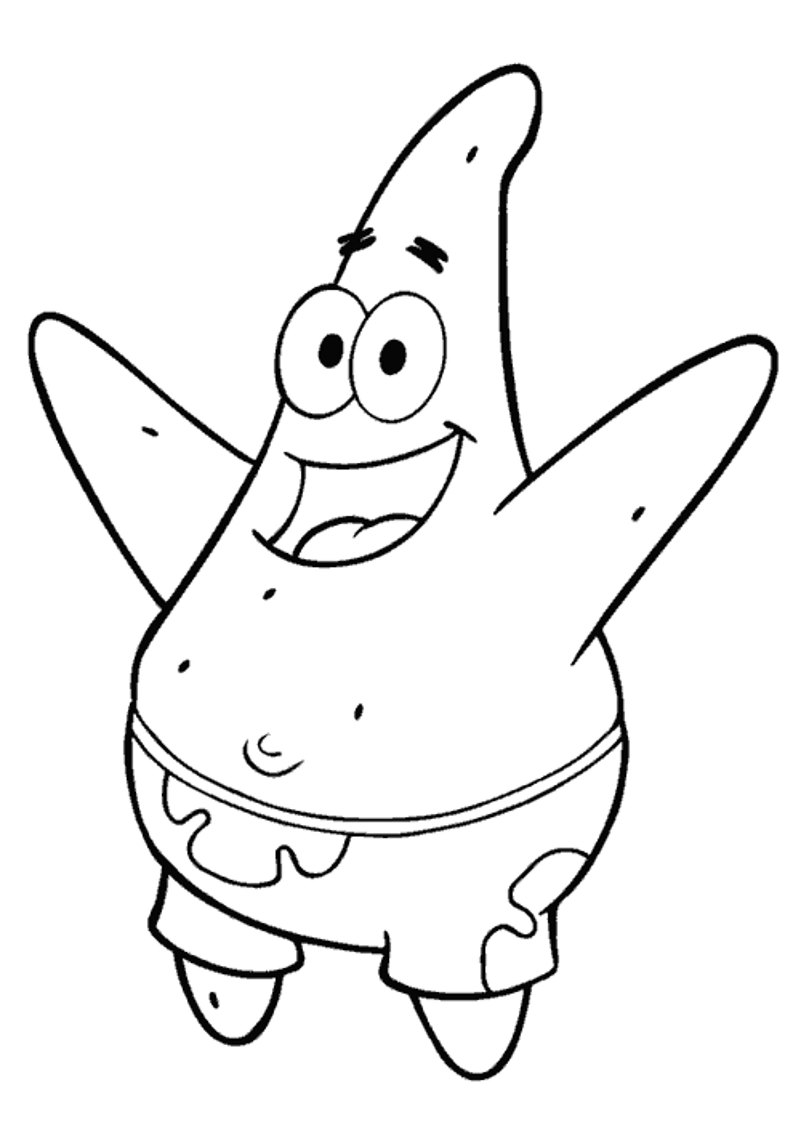 Sponge Bob Coloring Sheet 94