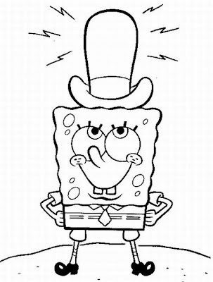 Spongebob Coloring Pages Halloween 23