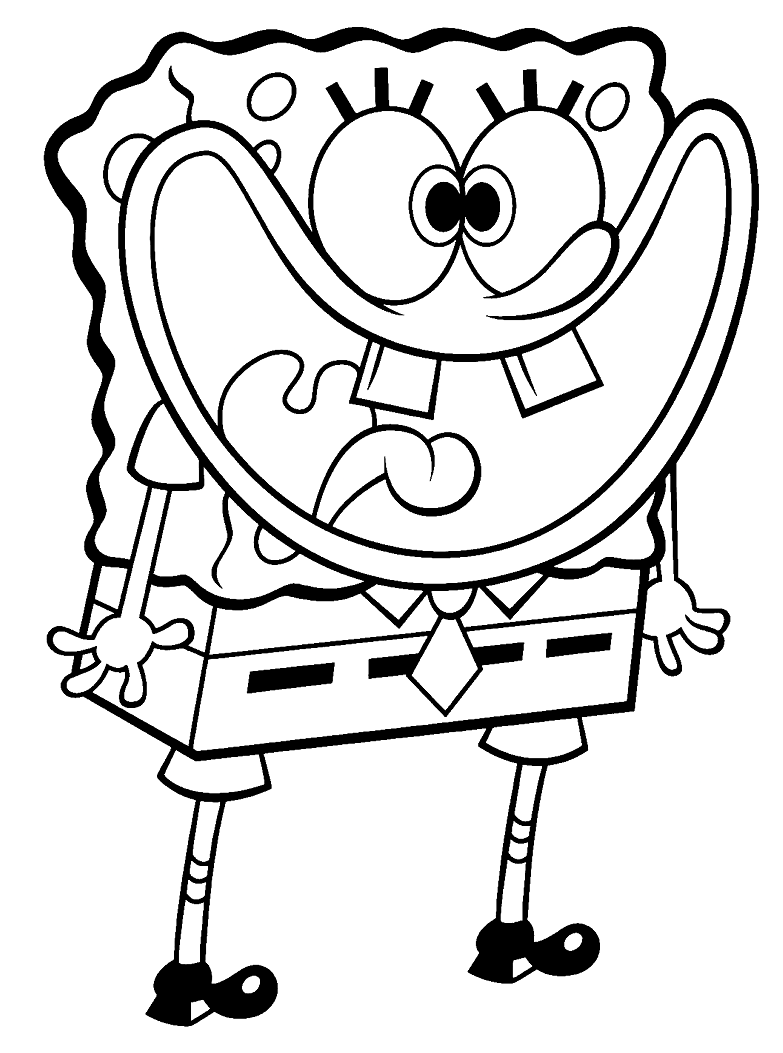 Spongebob Coloring Pages Halloween 33