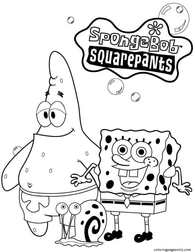 Spongebob Coloring Pages Halloween 34