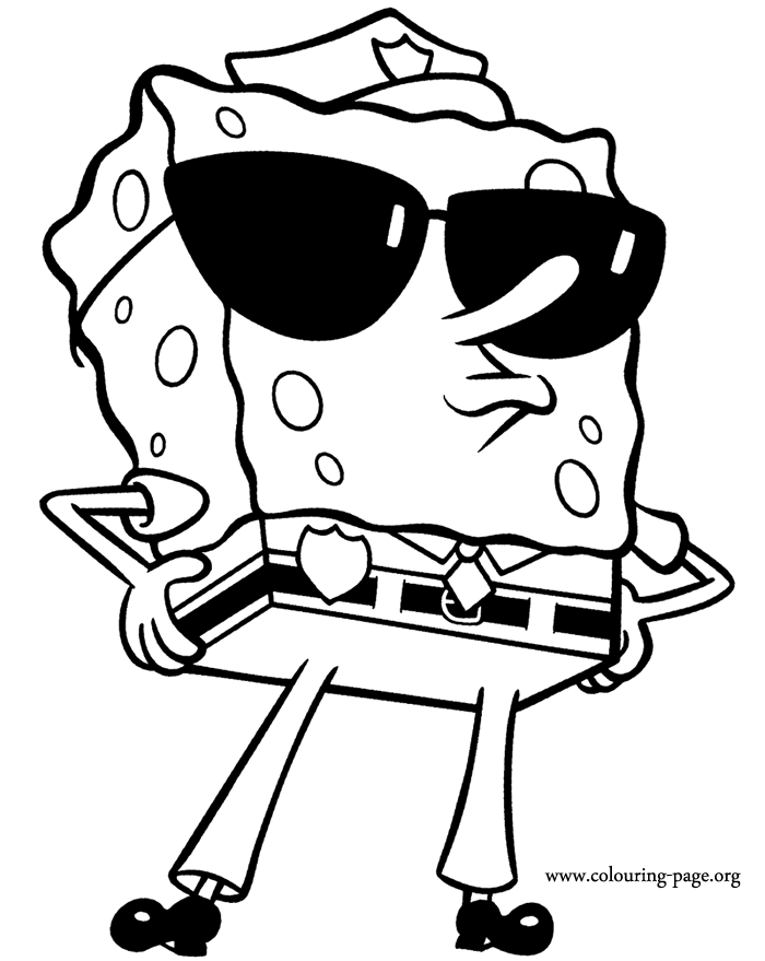 Spongebob Coloring Pages Halloween 35