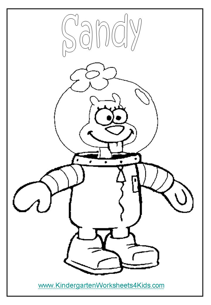 Spongebob Coloring Pages Halloween 41