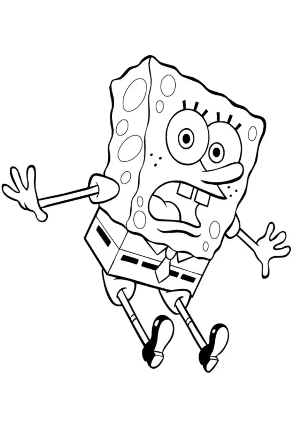 Spongebob Coloring Pages Halloween 42