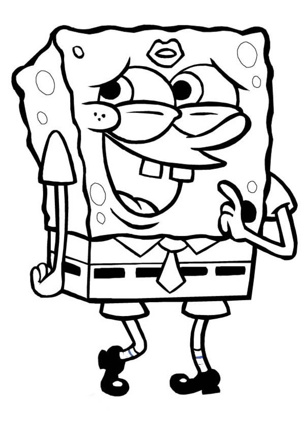 Spongebob Coloring Pages Halloween 44