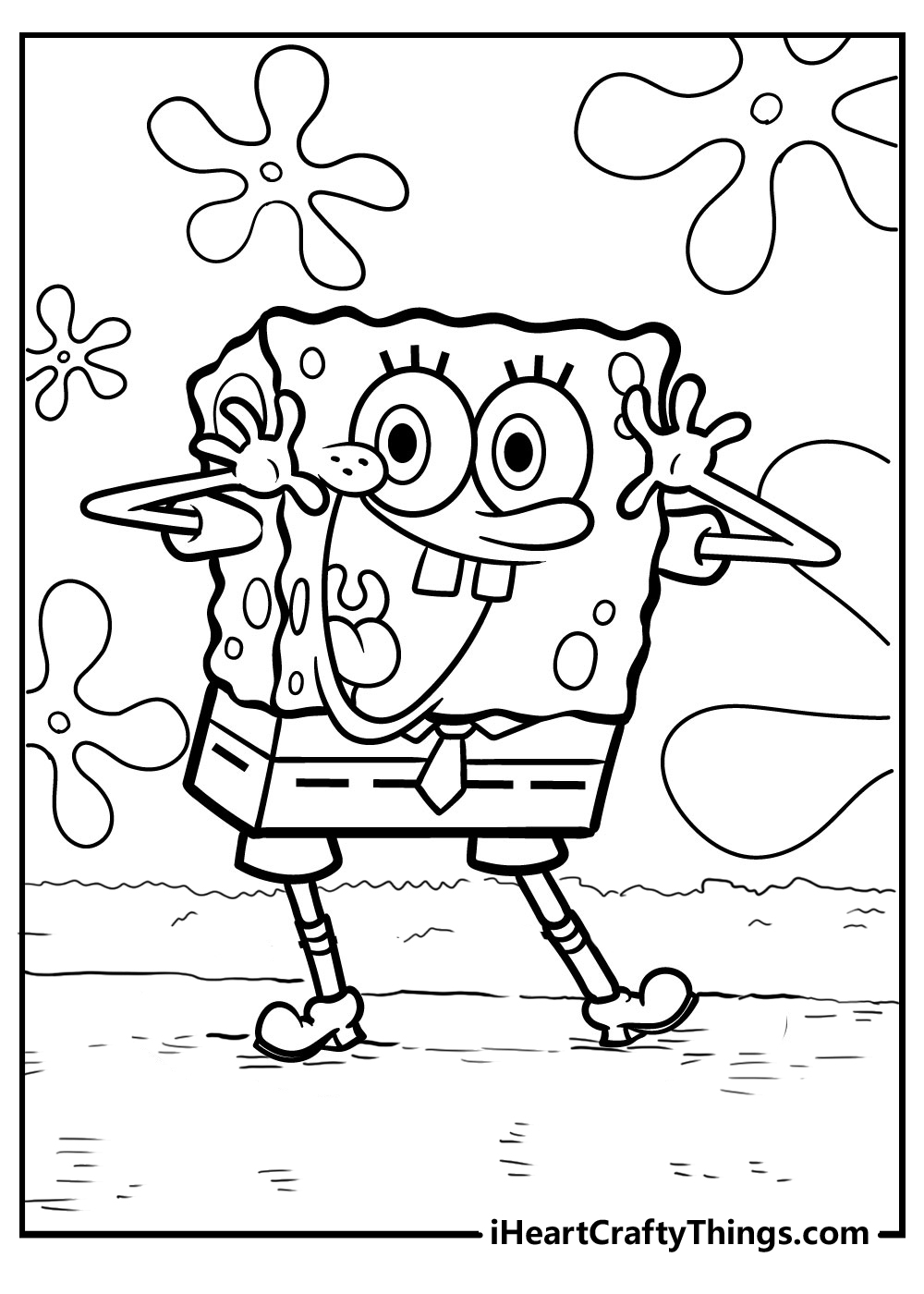 Spongebob Coloring Pages Halloween 50