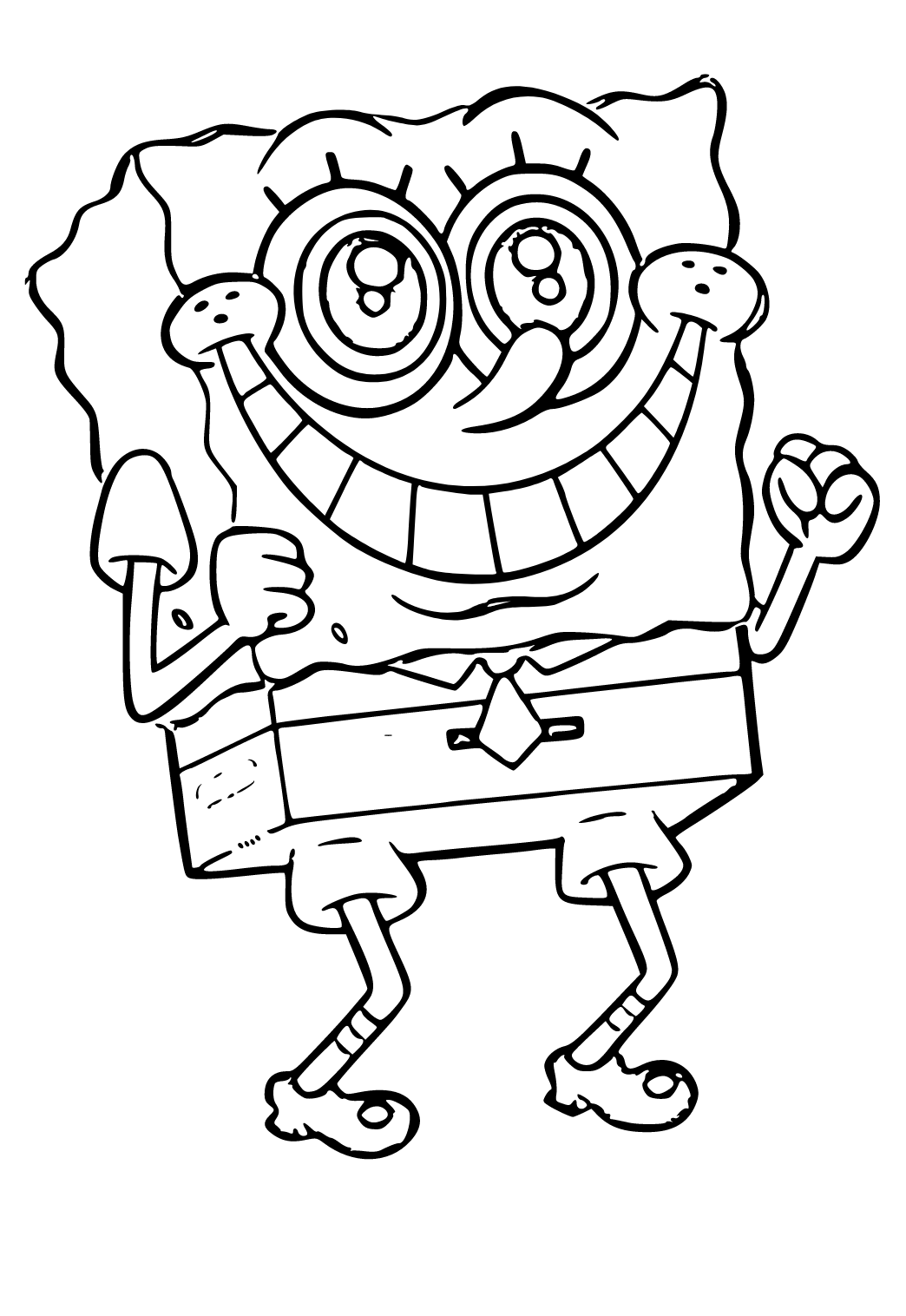 Spongebob Coloring Pages Halloween 78