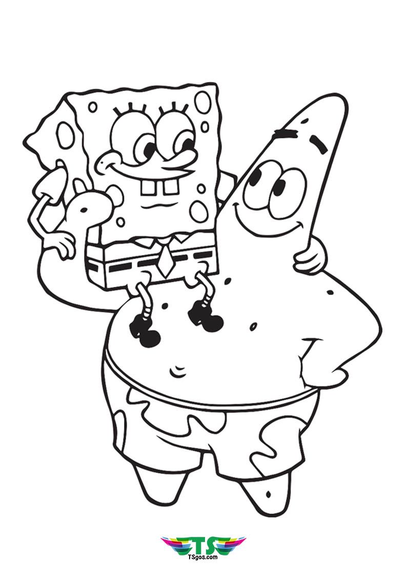 Spongebob Coloring Pages Halloween 86