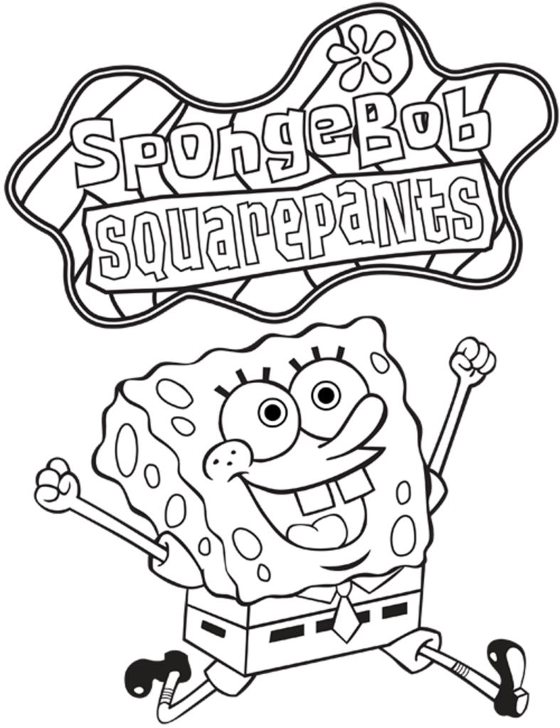 Spongebob Coloring Pages Halloween 96