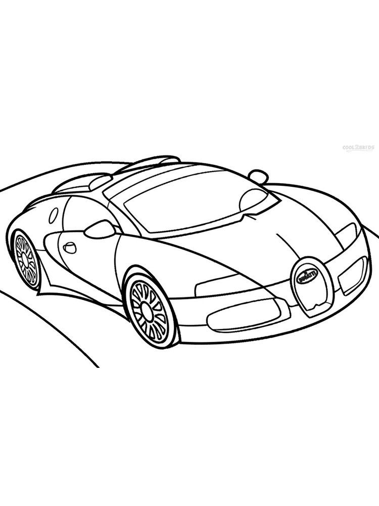 45 Bugatti Coloring Sheet 10