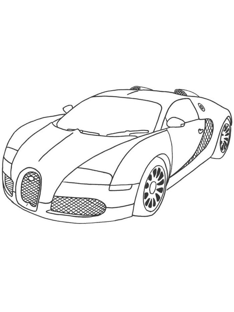 45 Bugatti Coloring Sheet 15