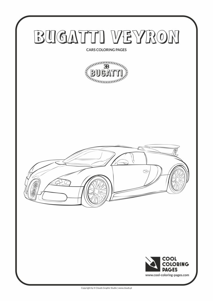 45 Bugatti Coloring Sheet 2