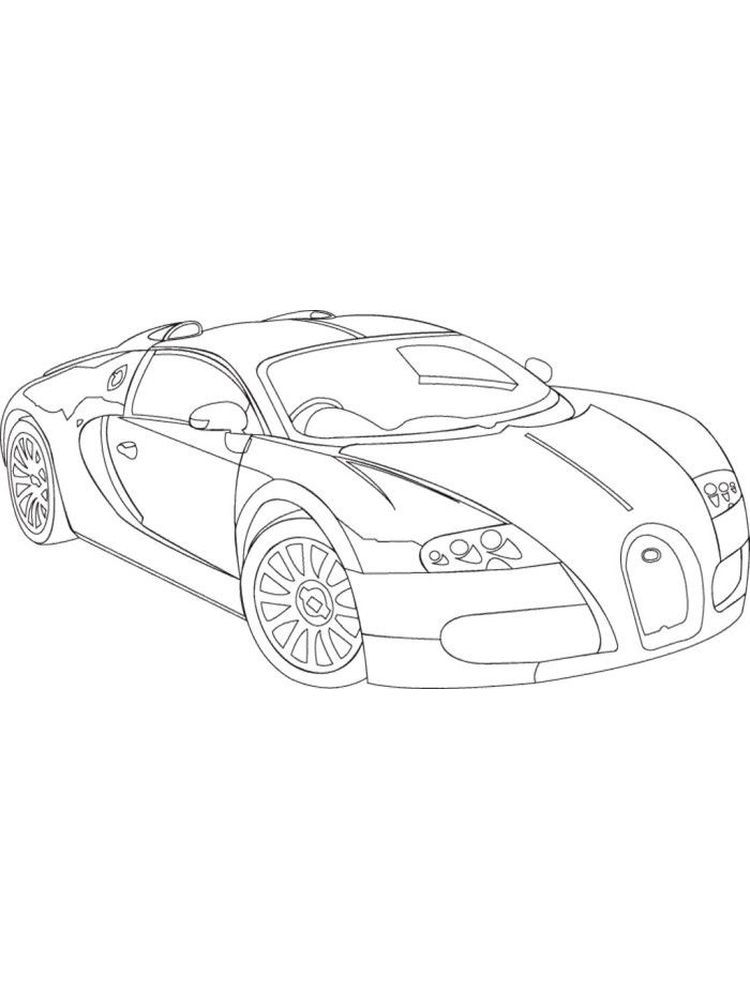 45 Bugatti Coloring Sheet 21