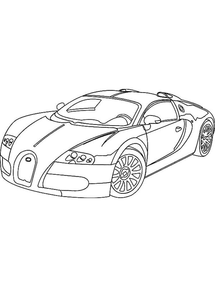 45 Bugatti Coloring Sheet 36