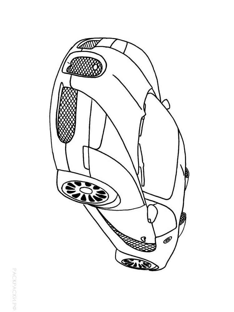 45 Bugatti Coloring Sheet 38