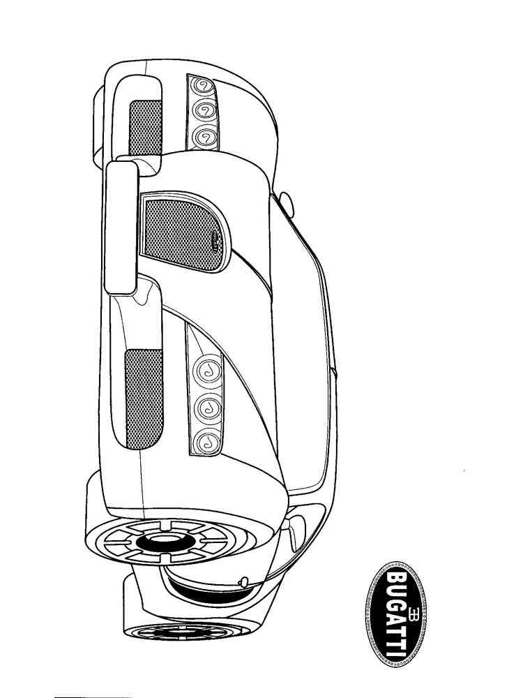 45 Bugatti Coloring Sheet 39