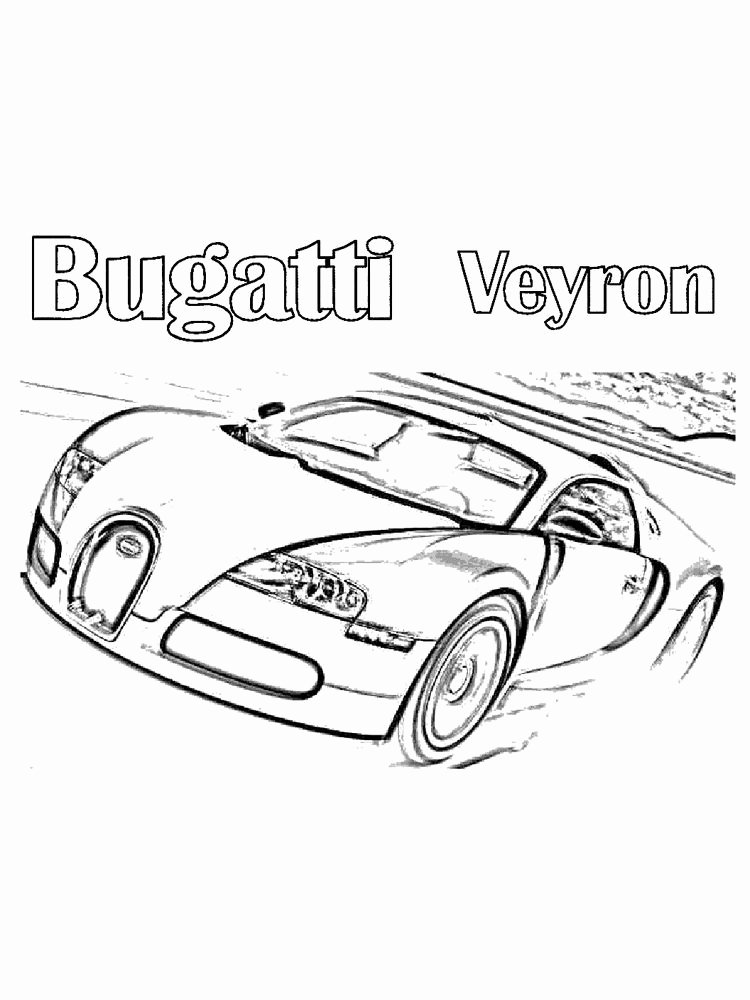 45 Bugatti Coloring Sheet 43