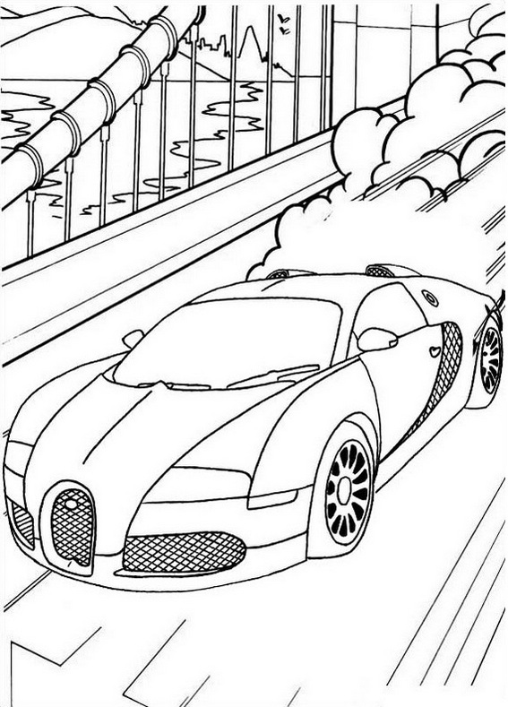 45 Bugatti Coloring Sheet 44