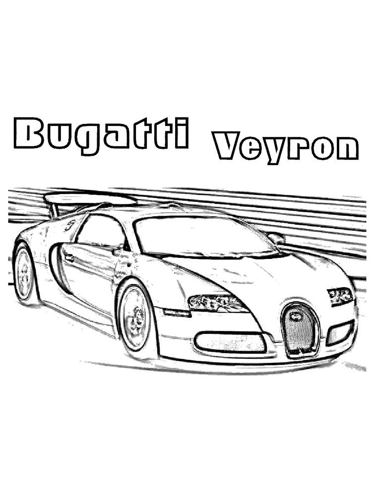 45 Bugatti Coloring Sheet 46