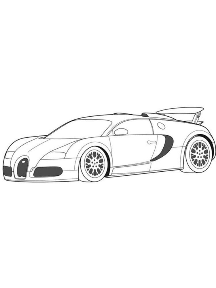 45 Bugatti Coloring Sheet 47