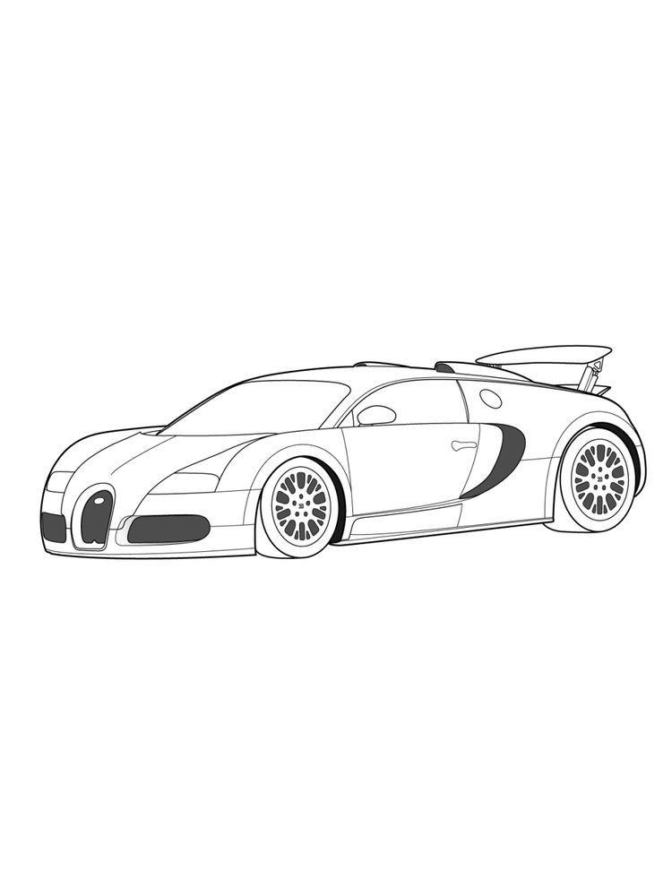 45 Bugatti Coloring Sheet 58